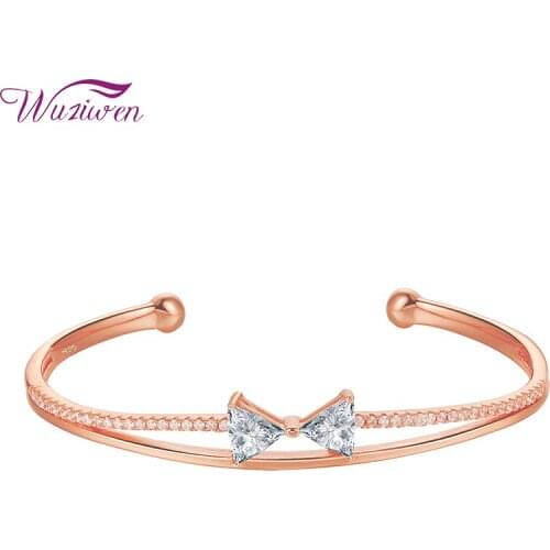 WUZIWEN Pink Bracelets