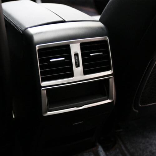 2 Pcs Car Styling Interior Trim Car Back Air Vent Decoration Sticker For Mercedes Benz ML W166 GLE Coupe C292 GLS X166 GL AMG