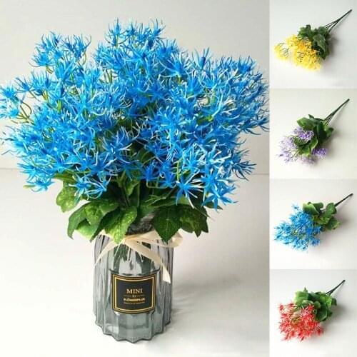 2021 Home Decor Artificial Flower Lycoris Radiata Home Living Room Plastic Flower Wedding Scene Layout Christmas Tree Fake Plant