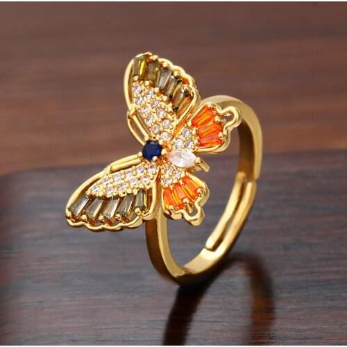 DAIHE Rings With Crystals