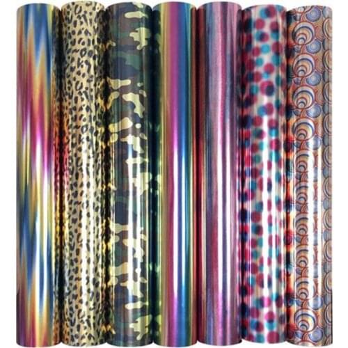 25cm*25cm PET heat transfer pattern vinyl film T-shirt Iron HTV Printing crop number patterns for sportswear Home decoration