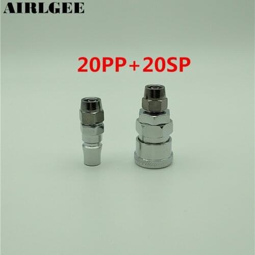 PP20+SP20 Pipe Quick Connect Disconnect Coupler Set Free shipping