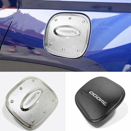 STAINLESS STEEL FUEL LID TANK CAP TRIM COVER FOR HYUNDAI TUCSON NX4 2020 2021 ACCESSORIES CAR-STYLING