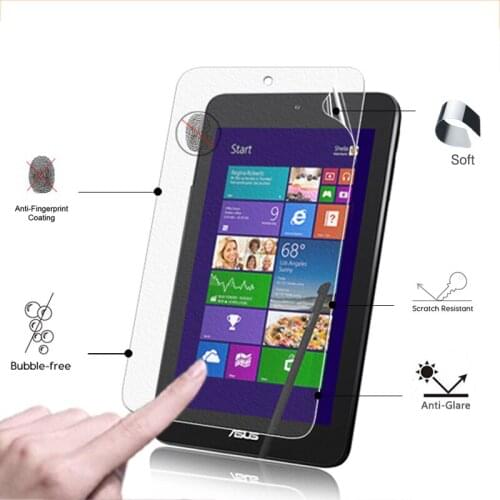 BEST Anti-Glare Matte protective Film For Asus VivoTab Note 8 M80TA 8.0" Screen Protector front Guard panel + clean cloths