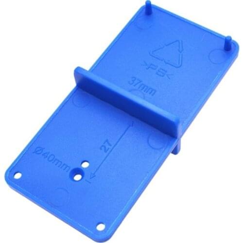 35mm 40mm Hinge Hole Drilling Guide Locator Holes Opener Template Model Door Cabinets DIY Woodworking Tool Q1QC