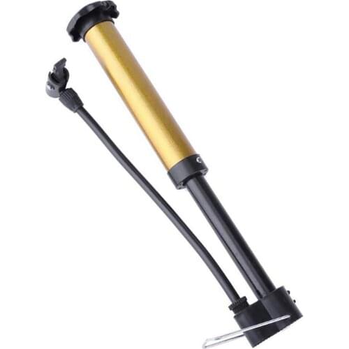 Portable High Pressure Bycycle Tire Basketball Football Manual Air Pump Inflator