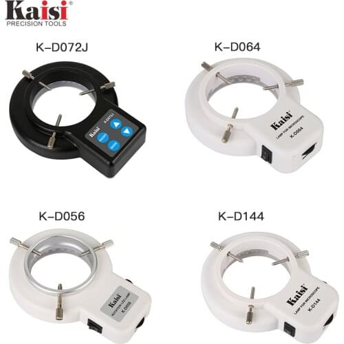 Kaisi Ultrathin LED Adjustable Ring Light Illuminator Lamp For STEREO ZOOM Microscope US Plug