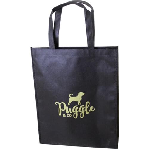 Custom printed logo gift non woven bag/30x35x8cm promotion hand handle non-woven cloth bag for fashion/shopping bag