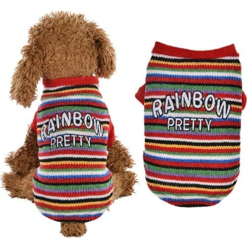 Keep Warm Cat Dog Pet Clothes Pet Sweatshirt Pet Dog Sweater Autumn And Winter Clothing Teddy Bulldog