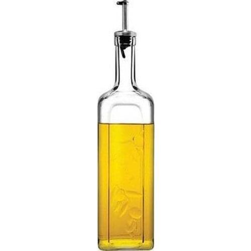 Trend 2021 Pasabahce Metal Tip Oil Vinegar Bottle 1000 ml посуда для кухни наборы set kitchen vaisselle platos