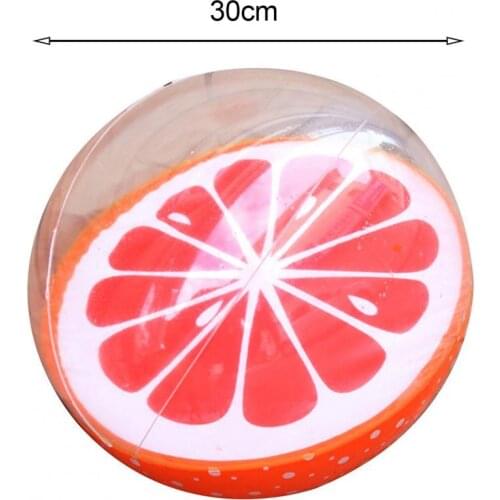1 pc New 3D Inflatable Watermelon Ball Creative Simulation Watermelon Swimming Pool Water Party Folding Beach Ball Water Toys