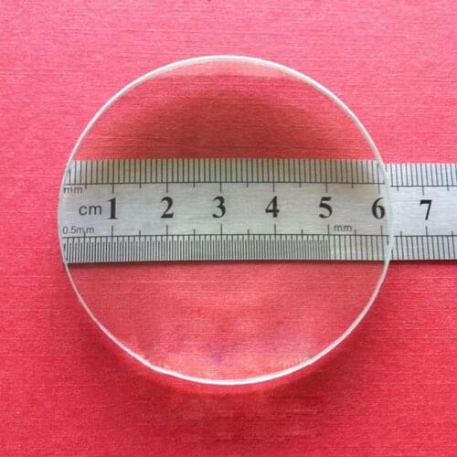 1PC 62mm Optical Glass Focal Length 150mm Optics Magnifying Glass Double Convex Lens F Physical Optics Experiment