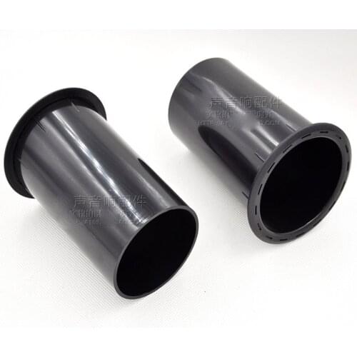 10pcs/lot 64*112 speaker guide tube connector sounder outlet for 5~8 inch speaker with ABS new plastic materials