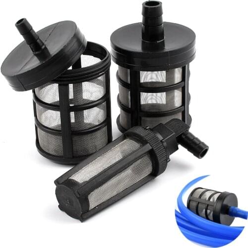 2~10 PCS 7~8/9~12/13~14/9.5 MM Hose Filter Stainless Steel Filter Screen Fittings Aquarium Filter Pumping Head Net Cover