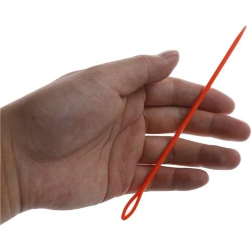 20PCs 15cm Hot New Simple&Practical Red Plastic Knitting Needles Sewing Tools Needlework Knitting Craft