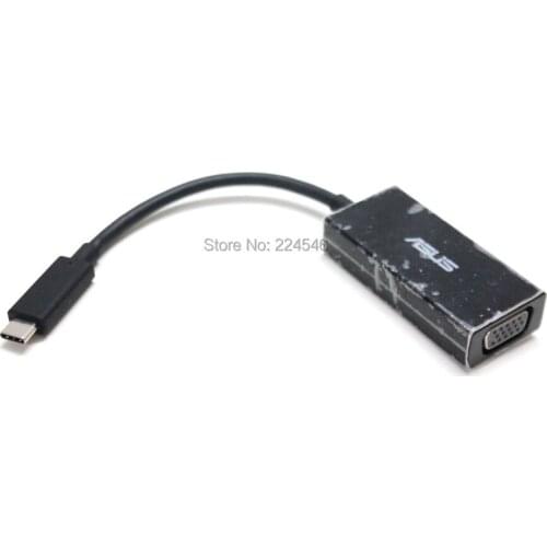 USB 3.1 Type C TO VGA ADAPTER For Macbook ASUS Acer Laptop Type-C VGA Converter Connector