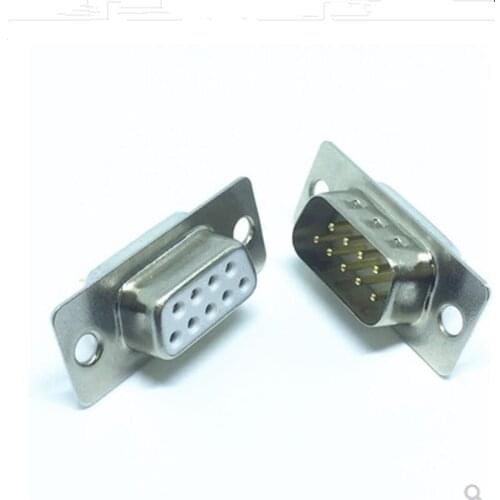 DB Head White Glue, serial port socket RS232 DB9 DB15 DB25 gold plated 2U solid core