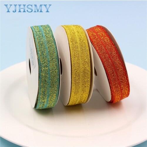 E-20514-1106 16mm Dusting Elastic Ribbon Printed, DIY handmade accessories, packaging decorative ribbon