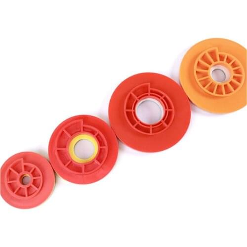 HT Schwamm Schnecke Lock Kunststoff Schnelle Verbindung Halter Backer Pads Adapter für Klett Zurück Polieren Pad 4 5 6 Zoll