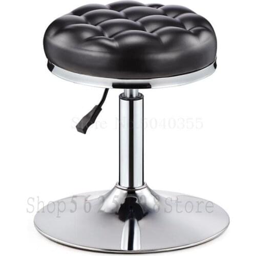 Beauty Stool Lift Rotary Salon Stool Work Bench Bar Stool Nail Beauty Chair Slip Wheel chair
