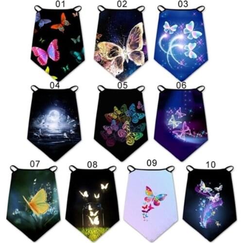 Fashion Headband Scarves Hanging Ear Cover Scarf Breathable Windproof Face Mask Bandana Men Women Outdoor Face Mask