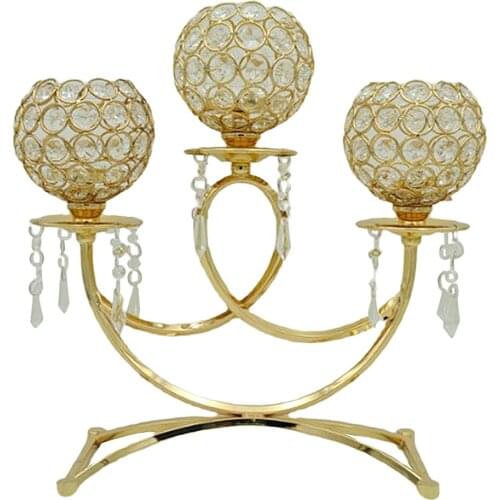 Mosaic Candle Holder Candlestick Stand for Decorative Wedding Party Centerpiece