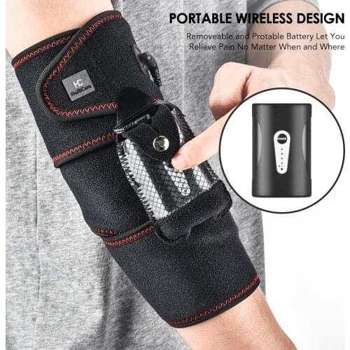 Flexfit Heating Pad Wrap for Pain Relief Customized Heating Pad for Arm Leg Elbow Foot 3 Heat Settings Health Care