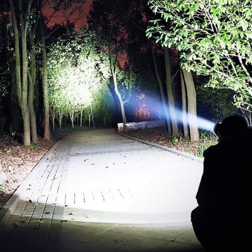 Headlight 5 LED Flashlight High Powerful Hunting Lamp Lantern Lanterna