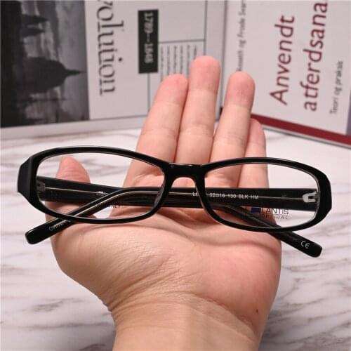 Rockjoy Narrow Eyeglasse Frames Women Male Small Face Glasses Female Reading Myopia Lens Spectacles Black Eyewear