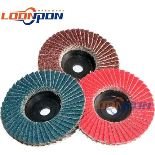 3 Inch Flap Discs 75*10mm Grinding Wheels Grinding Discs 80 Grit For Angle Grinder Polishing Metal Wood Plastic 6/10PCS