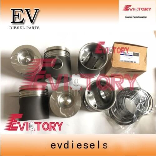 Genuine DE12TI DE12TIA DE12TIS piston 65.02501-0601B +piston ring 65.02503-8236