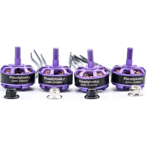 Readytosky 2205 2300KV Brushless Motor 3-4S Brushless Motor CW CCW for Wizard X220 VX210 QAV-X FPV RC Racing Edition Drone