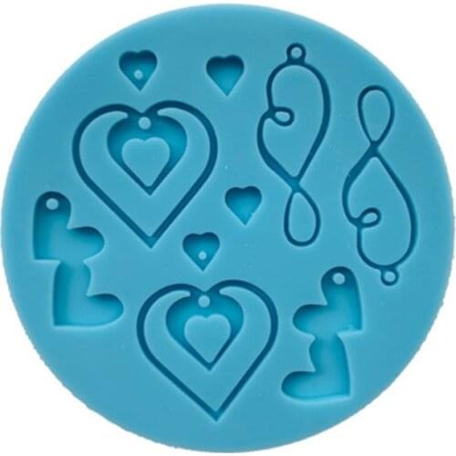 Earrings Epoxy Resin Mold DIY Crafts Jewelry Making Tools Ear Drop Dangle Pendant Casting Silicone Mould