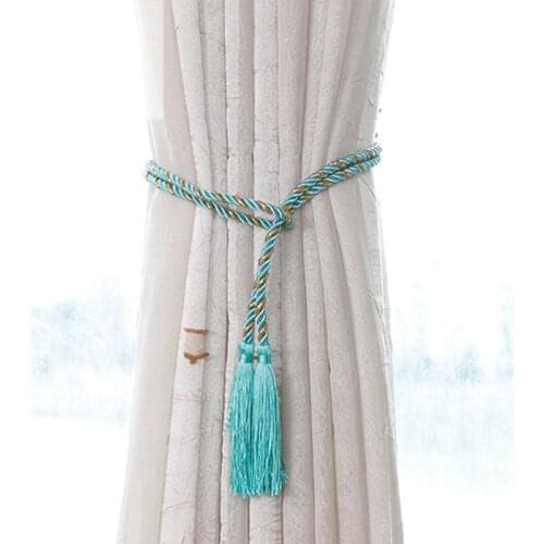 Modern Simple Tassel Hanging Small Binding Rope, Curtain Accessories, Cotton Curtain Window Screen Binding Strap