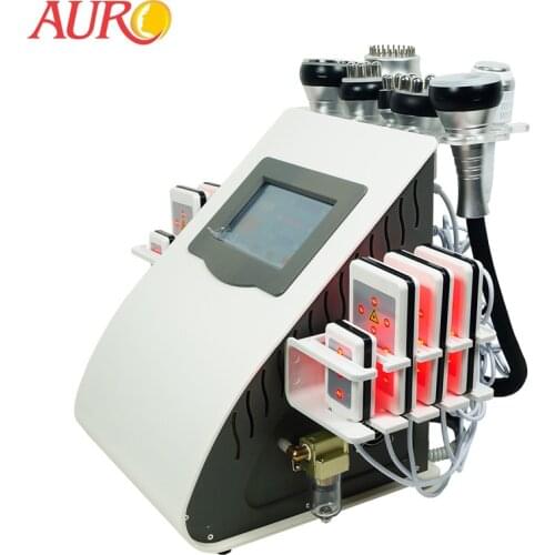 Spa 2021 New 8 in 1 40K Ultrasonic Cavitation Vacuum Radio Frequency RF Lipo Laser Slimming Machine with BIO Photon/Cold Hammer