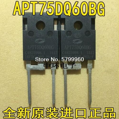 10pcs/lot APT75DQ60BG APT75DQ60B transistor