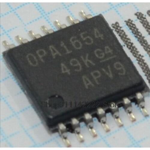 New OPA1654AIPW OPA1654AIPWR OPA1654 sop14 5pcs