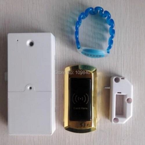 2020 Swimming pool cabinet lock with EM wristband key card FR207 color options