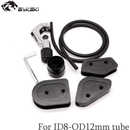 Bykski OD12/14/16mm Acrylic/PMMA/PETG Hard Tubes Bending Mould Kit 10mm Diameter Silicone Bar Liquid Cooling System Tool,gadget