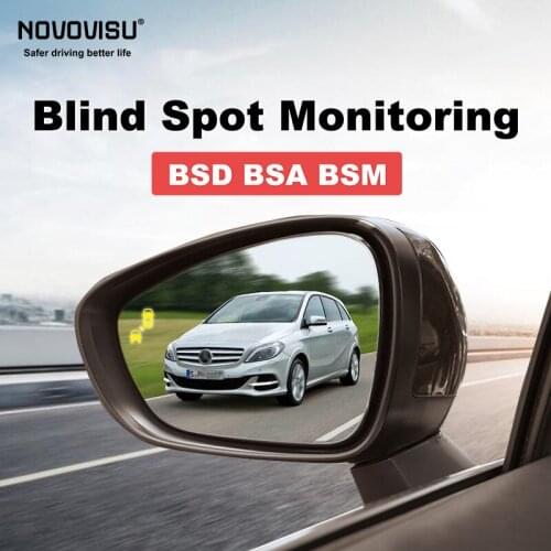 Car BSD BSA BSM Blind Spot Detection Driving Warning Safety Radar Alert Mirror For Mercedes Benz B MB W246 2011 2013 2015 2018