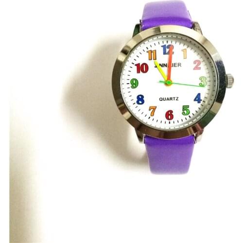 Causal quartz Bracelet cartoon kids watch Children number wrist watch mini girls color Xmas gift relogio infantil montre enfant
