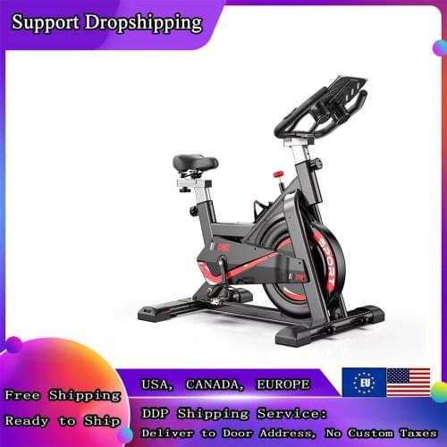 Flywheel Spinning Home Fitness Equipment Super Quiet Indoor Exercise Bike
