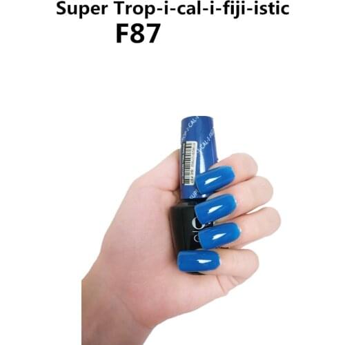 F87 Suzi Without a Paddle 15ml UV LED Gel Polish Vernis Permanent Lasting Shine Opies Nail Art (Need Lamp Dry)