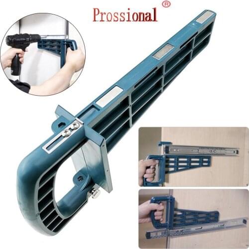 New Magnetic Drawer Slide Jig Set Mounting Tool For Cabinet Furniture Extension Cupboard Hardware Install Guide Woodworking