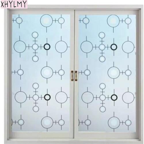 3D Matte Glass Sticker Vinyl Self Adhesive Film Opaque Kitchen Sliding Door Privacy Anti UV Window Decorative Film 60x200cm