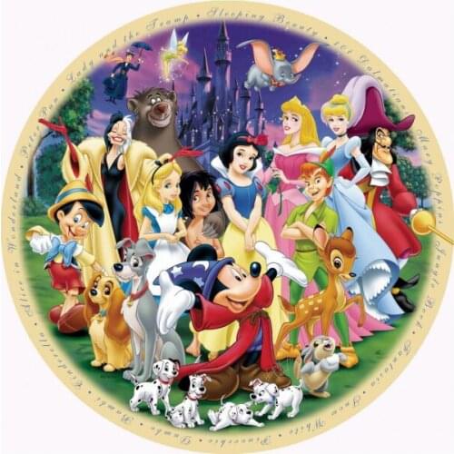 5D DIY Full Drill Diamond Painting Cartoon Disney Series Animal Diamond Embroidery Mosaic Cross Stitch Kits Art Home Decor Gift