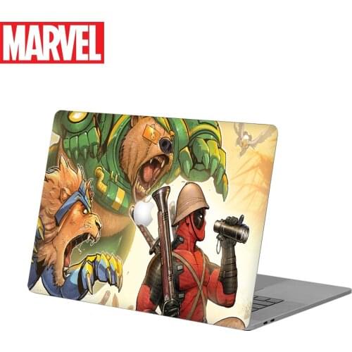 Marvel Deadpool Laptop Sticker Skin 11/12/13/14/15in for Macbook Air Pro Air 13" 15" A1398 A1465 A1502 A2141