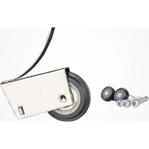 Stainless Steel Wardrobe Sliding Door Roller Wheels Pulley Sliding Door Silence Fittings
