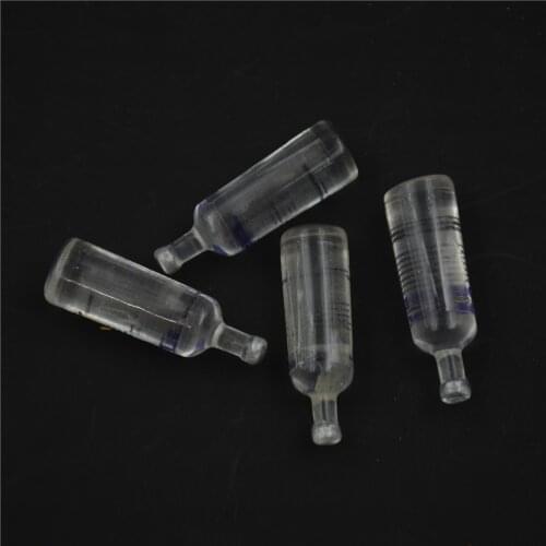 Wholesale 4pcs 1/6 Miniature Scale Dollhouse Resin Wine Bottle Model Ornament Food Pretend Play Doll Toy Kitchen Accessory