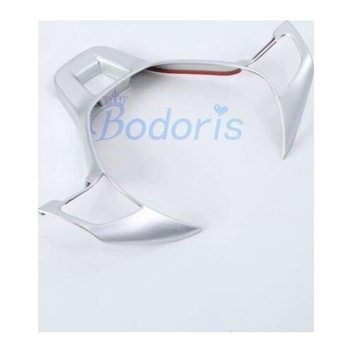 Steering Wheel Trim Panels Button Cover Trim Chrome Car-styling For Volkswagen VW T-Roc TROC 2018 2019 2020 Auto Accessories